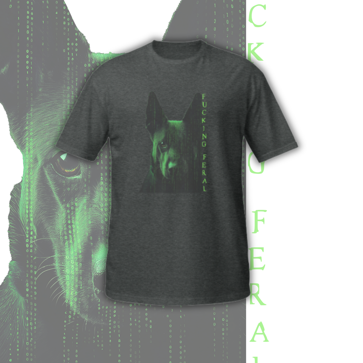 Custom K9 Unit T-Shirts – Full Color, Two Imprint, Artwork Included - Minimum 10