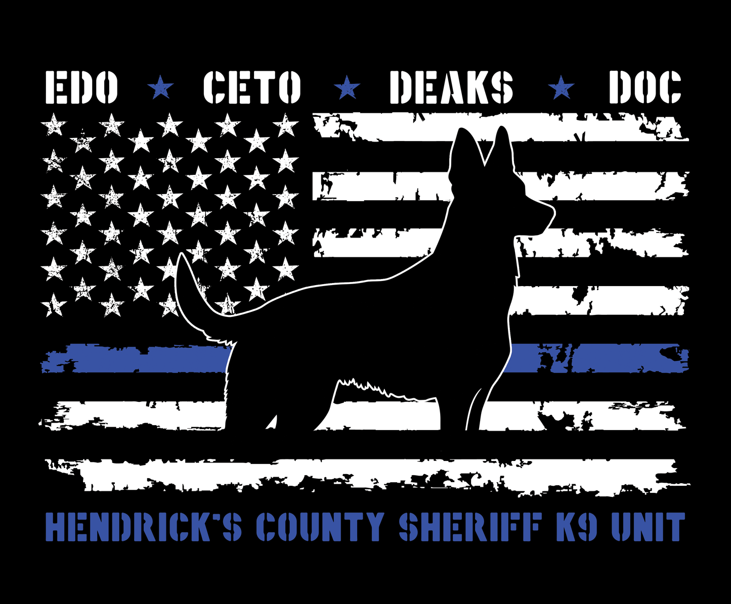 Custom K9 Unit T-Shirts – High-Quality Art Designs, Made for You!