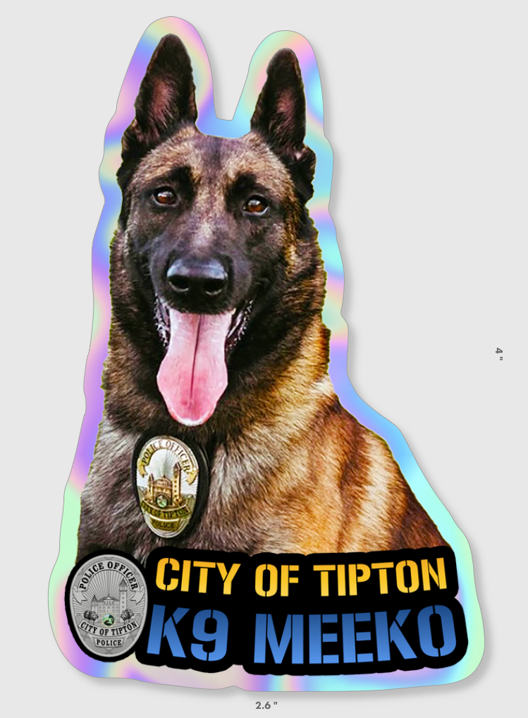 K9 Stickers - Custom K9 Unit Stickers for K9 Unit, SAR, Police Dog, Law Enforcement & Working Dogs