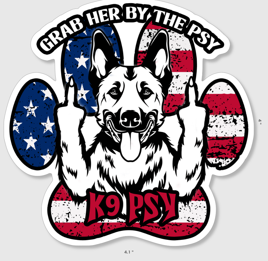 K9 Stickers - Custom K9 Unit Stickers for K9 Unit, SAR, Police Dog, Law Enforcement & Working Dogs