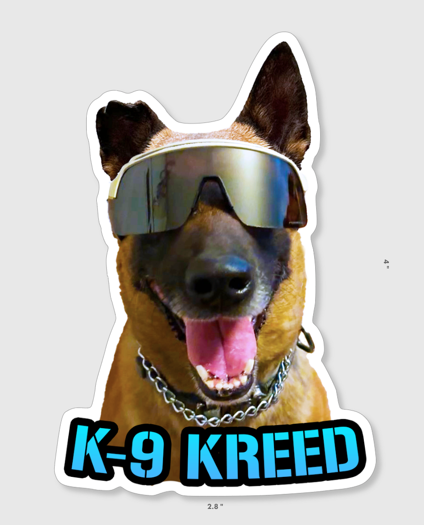 K9 Stickers - Custom K9 Unit Stickers for K9 Unit, SAR, Police Dog, Law Enforcement & Working Dogs