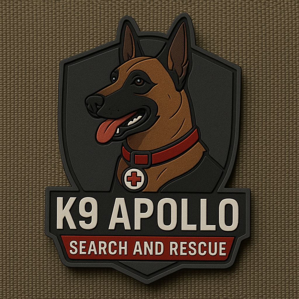 Custom K9 Unit PVC Patches
