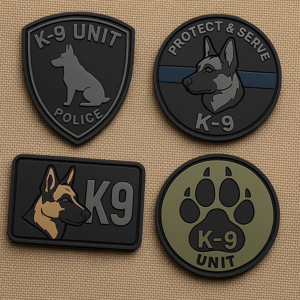 Custom K9 Unit PVC Patches